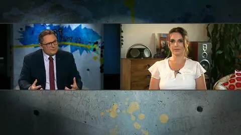 Tomasz Terlikowski i dr Julita Czernecka w "Tak jest"