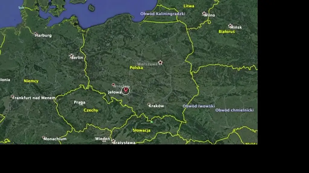 Wypadek na dk45 w Jełowej