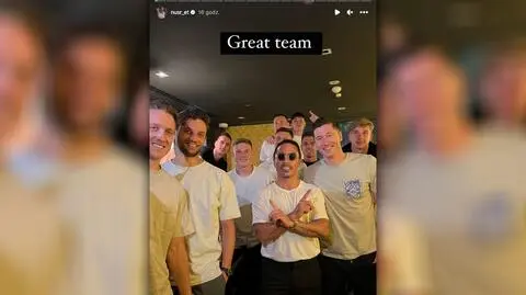 Reprezentanci Polski i Salt Bae