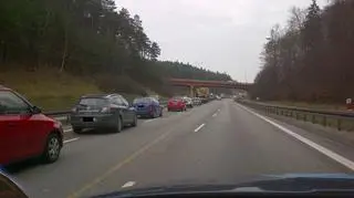 Korek na obwodnicy Trójmiasta