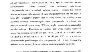 Postanowienie Sądu Okręgowego w Rzeszowie w sprawie Mariusz Trynkiewicza