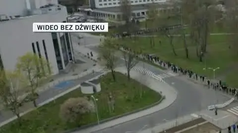 gdynia dron szczepienia