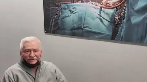 Lech Wałęsa już w szpitalu