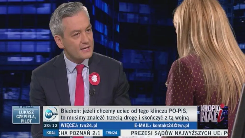 Robert Biedroń o słowach Macrona