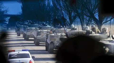 Doradca Zełenskiego: Rozpoczął się pierwszy etap rosyjskiej ofensywy w Donbasie. Szykują się ciężkie walki