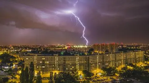 Popularna burza nad Poznaniem