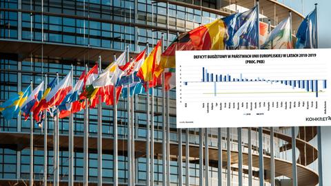Nie, deficyt finansów publicznych nie jest "znacząco poniżej" unijnej średniej
