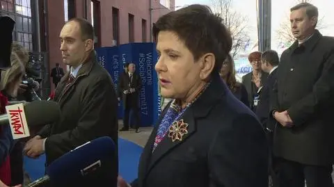 Beata Szydło uczestniczy w unijnym szczycie w Goeteborgu