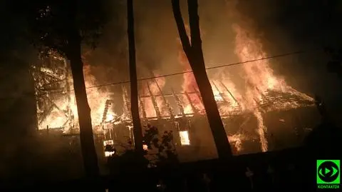 Ogień strawił zabytkowy kościół w Łodzi