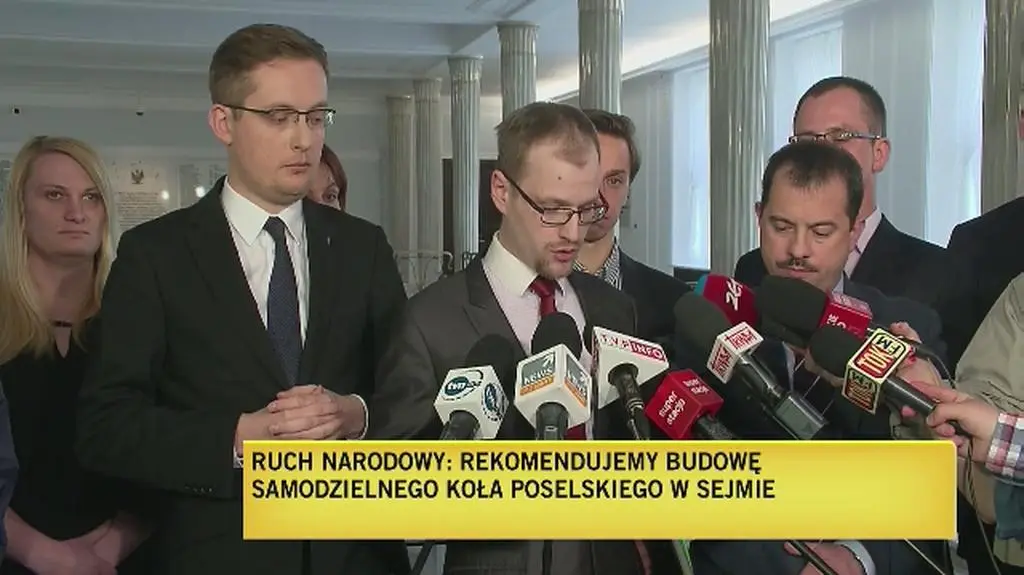 Konferencja prasowa po Radzie Programowej Ruchu Narodowego