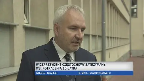 Prokurator i świadek o potrąceniu chłopca na rowerze