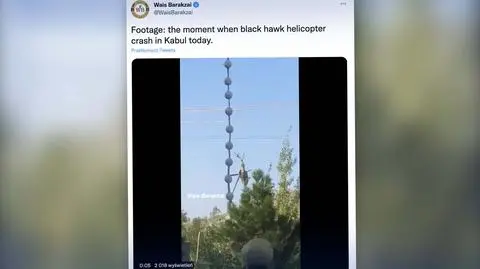 Katastrofa helikoptera w Kabulu