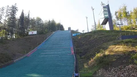 Produkcja śniegu idzie pełną parą. Wisła szykuje się na skoki