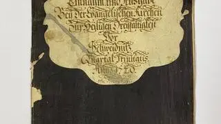 XVIII-wieczna księga trafiła do Świdnicy