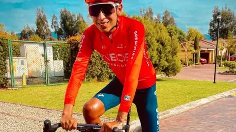 Triumfator Giro'd Italia wrócił na rower. "Po dwóch miesiącach i 20 złamanych kościach"