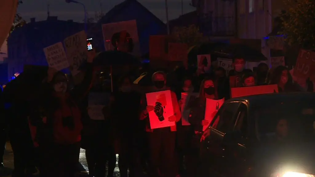 Protesty w Zielonej Górze