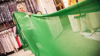 Jedna z sukienek będzie zielona