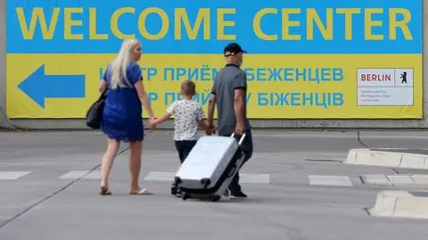 Ukraińscy uchodźcy w Berlinie 