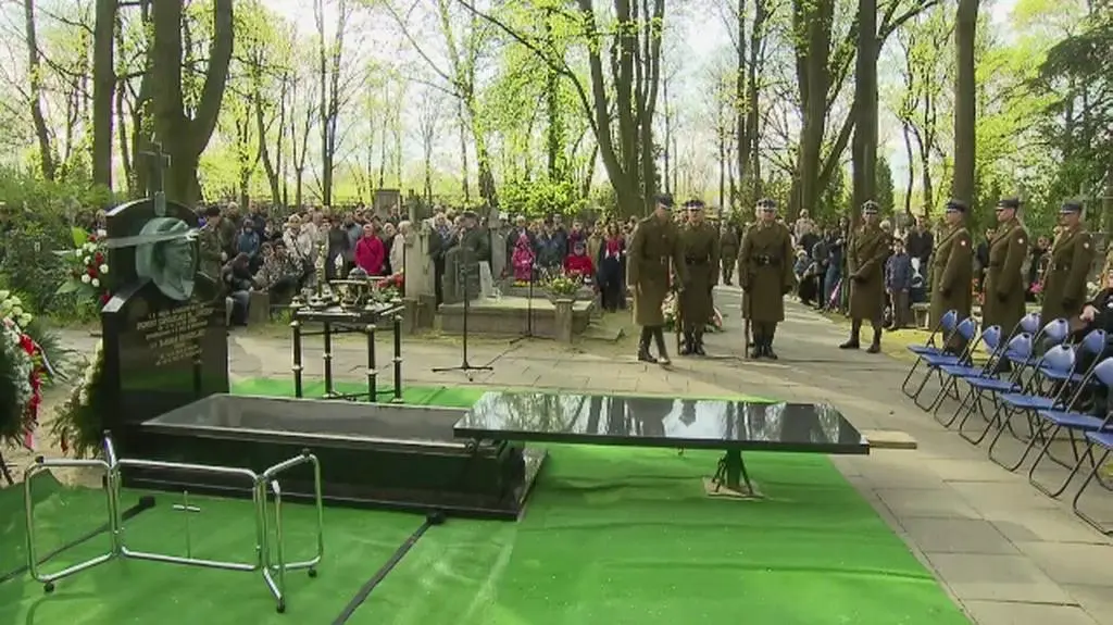 Płk. Zygmunt Szendzielarz "Łupaszka" spoczął na Powązkach Wojskowych w Warszawie