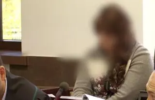 Była dyrektorka podczas rozpoczęcia procesu