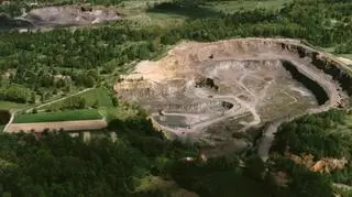 Kamieniołom z lotu ptaka, rok 2009