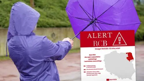 Alert RCB dla północno-wschodniej części kraju. "Możliwe utrudnienia komunikacyjne"