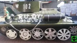 Pan Jerzy zbudował czołg T-34