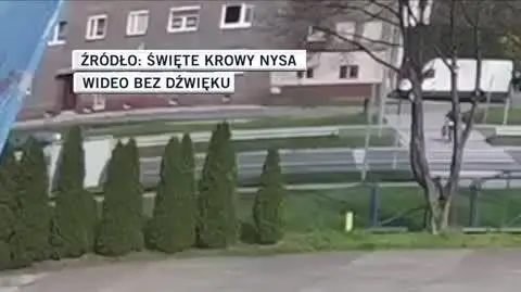 potrącenie pieszego