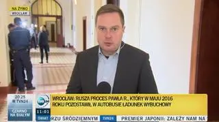 Początek procesu Pawła R. oskarżonego o terroryzm