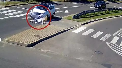 Rowerem przejeżdżała po pasach, została potrącona. Tłumaczyła, że zawsze tak robiła