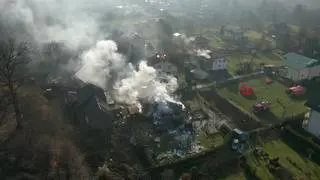 Eksplozja w Ustroniu. Służby na miejscu akcji