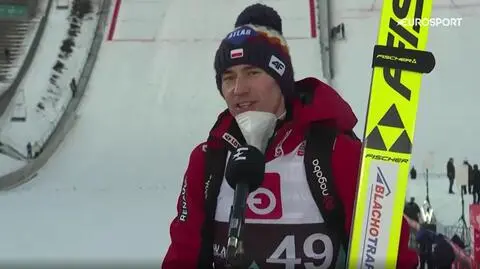 Kamil Stoch zadowolony z pierwszego dnia Raw Air. "Lubię to miejsce"