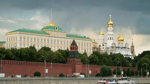Rosja. Widok na Kreml 