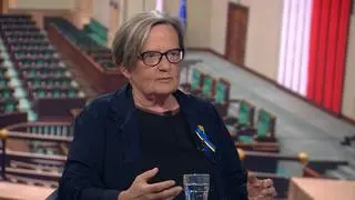 Agnieszka Holland w "Faktach po Faktach"