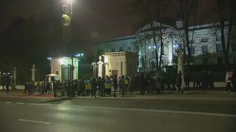 Demonstations in Poland in support of Ukraine and against Russia