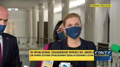 barbara nowacka o publikacji tk