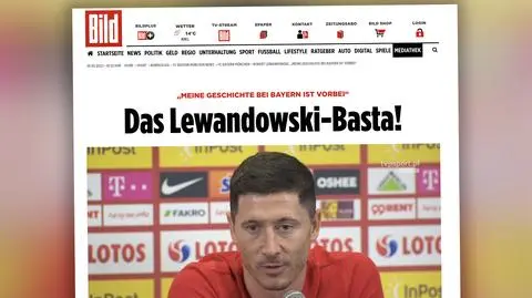 "Lewandowski rozpoczął frontalny atak". Niemieckie media reagują