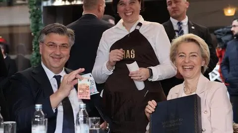Pierwsza taka kawa Ursuli von der Leyen w Chorwacji 