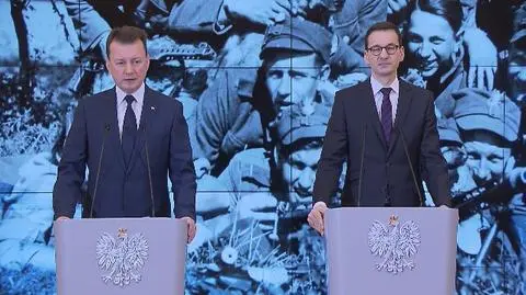 Mariusz Błaszczak o ustawie degradacyjnej