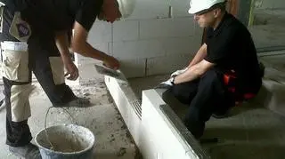Murowanie ścianek działowych