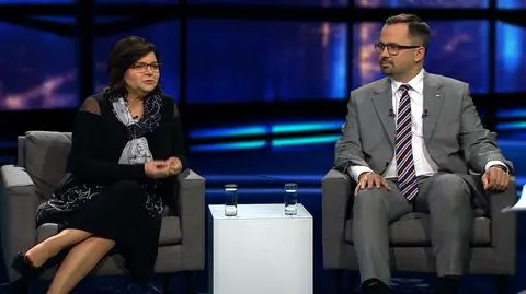 Izabela Leszczyna i Marcin Horała