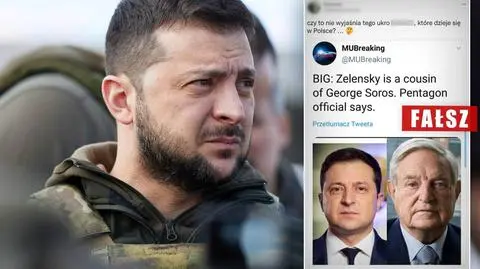 Pentagon potwierdził, że Zełenski jest kuzynem Sorosa? Teoria spiskowa wymierzona w prezydenta Ukrainy