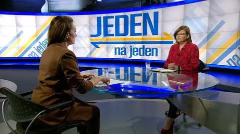 Izabela Leszczyna w "Jeden na jeden" w TVN24. Dogrywka w TVN24 GO