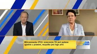 Milczanowska: werdykt Trybunału Konstytucyjnego absolutne nie jest polityczny