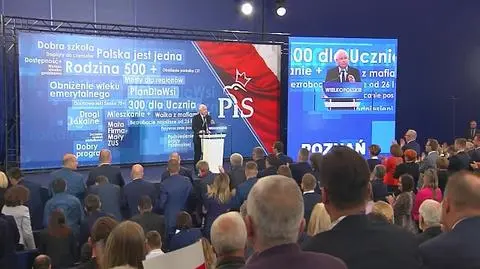 Jarosław Kaczyński speaks on local governments role in Poznań