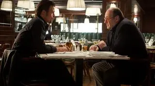 Brad Pitt i James Gandolfini  w "Zabić, jak to łatwo powiedzieć"