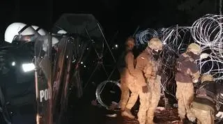 Policja interweniowała w okolicach Starzyny