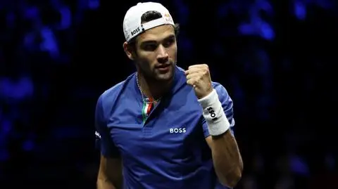 Berrettini godnie zastąpił Federera. Europa odzyskała prowadzenie w Pucharze Lavera