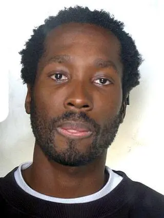 Rudy Guede na policyjnym zdjęciu