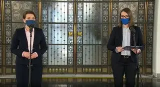 Marzena Okła-Drewnowicz i Jagna Marczułajtis przedstawiły projekt ustawy ws. podwyższenia świadczenia dla opiekunów dorosłych osób niepełnosprawnych
